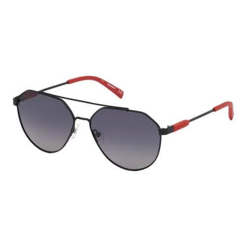Timberland Aviator Sunglasses Men's Black Gray Color