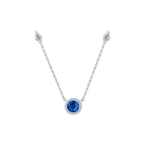 Star Point Necklace - Blue