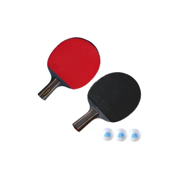 DOUBLEFISH Ping Pong Paddles Unisex All Wood With Carbon Fiber