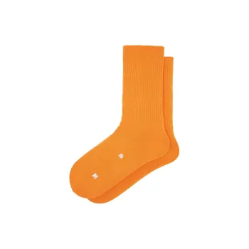 LiNing Vital Series Mid Calf Socks Unisex 1 Pack Yunjin Orange