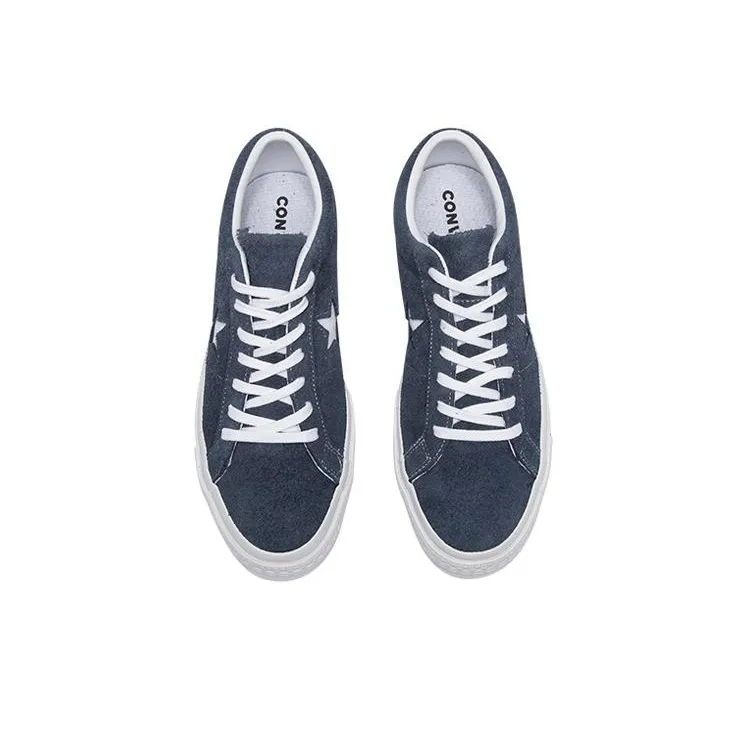 One Star Converse Ox Premium Suede 'Dark Blue'-3