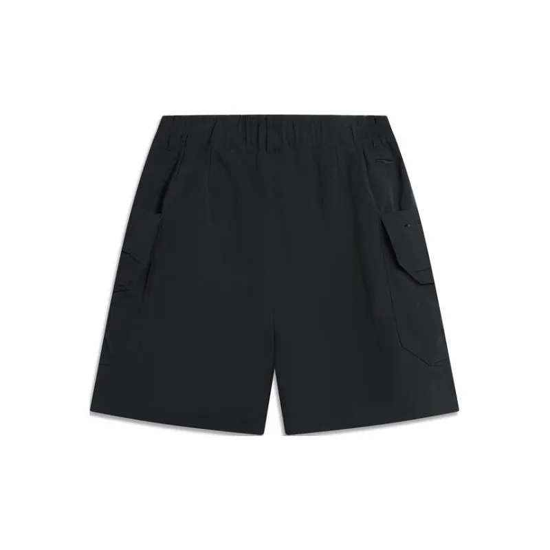LiNing CF Tracing Sports Shorts Women's Black-1
