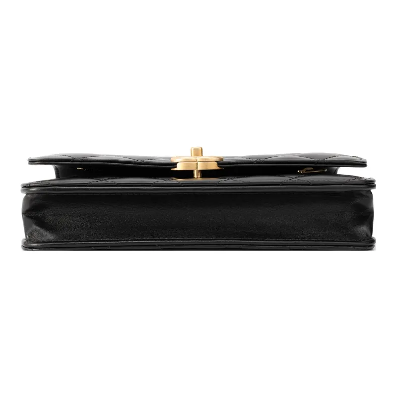 CHANEL Adjustable Strap Woc Black AP2289-4