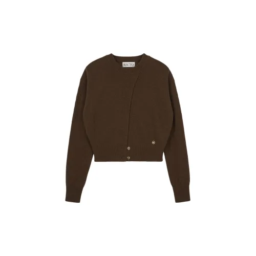 RECTO Sweaters Women's Vintage Brown