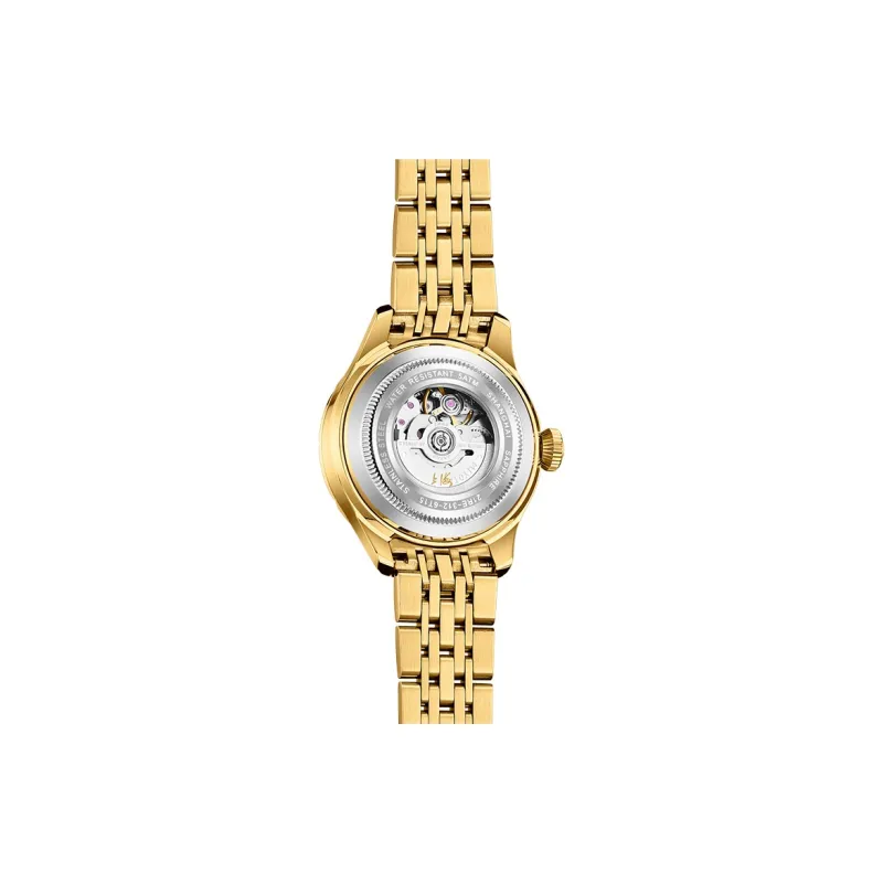 SHANGHAI National Automatic Mechanical Movement Steel Strap Watch Unisex White Dial-17