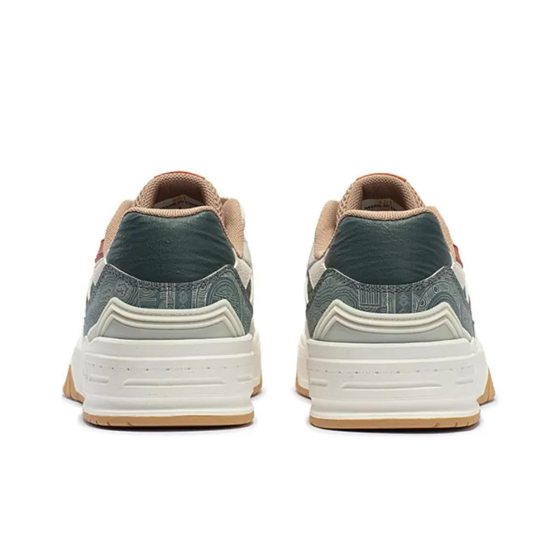 361° Cloud Journey Low Top Skateboard Shoes Men's Greige-2
