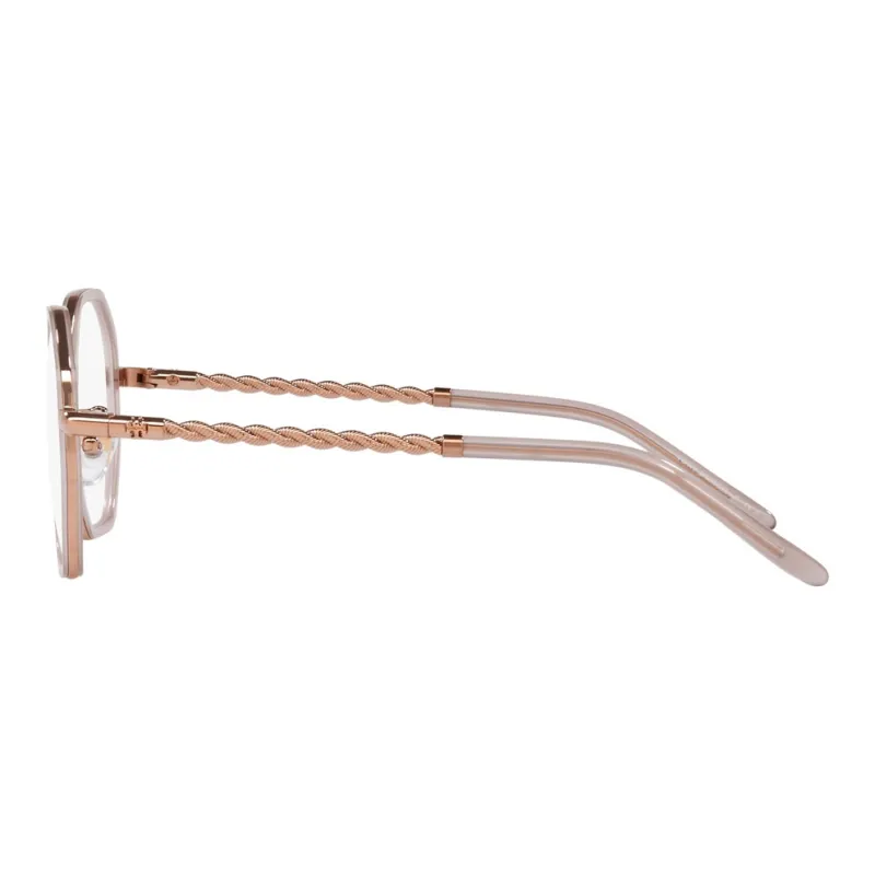 TORY BURCH Metal Irregular Shape Eyeglass Frames Women's Pink-2