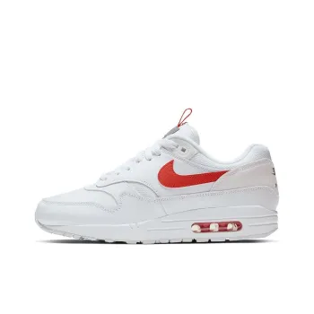 Nike Air Max 1 Tongue Tab White Team Orange