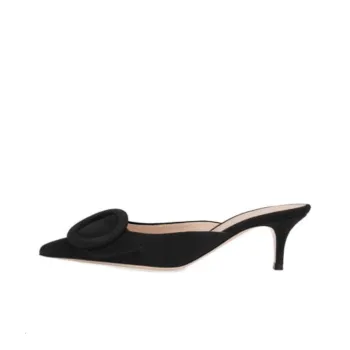 GIANVITO ROSSI Portofino 55mm Suede Mules