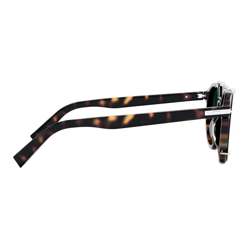 DIOR Round Sunglasses Men's Tortoiseshell-3