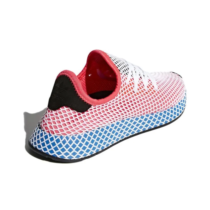 Adidas Deerupt Solar Red Bluebird-3
