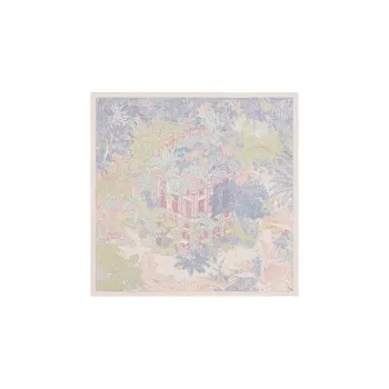HERMES Silk Scarves Women's Pink