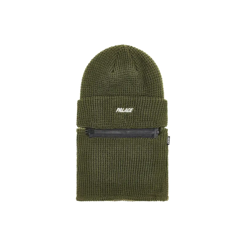 PALACE Zip Off Facewarmer P Beanie-1