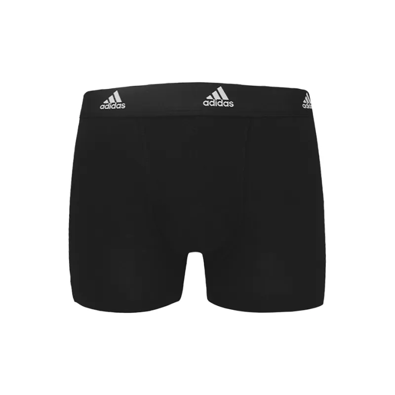Adidas Quick-Drying Breathable Comfortable Anti-Friction Men's 3 Pack Black/Red/All Over Print Logo & Black Belt-1