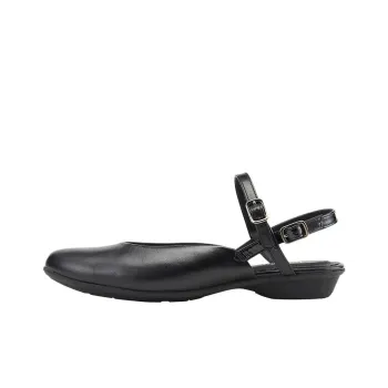 Asics Pedala Ladies 3E Casual Single Shoes Women's Black