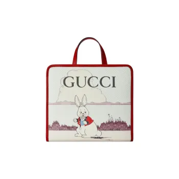 GUCCI Canvas Handbag Kids' Multicolor