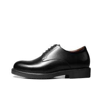 Zuti British Business Calfskin Derby Shoes Dress Shoes Men's Black