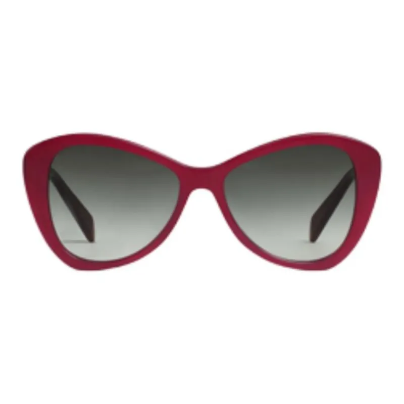CELINE Acetate Butterfly Sunglasses Women's Red-1