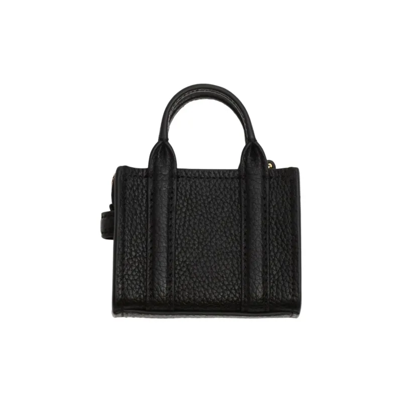 MARC JACOBS The Nano Tote Charm Black-2