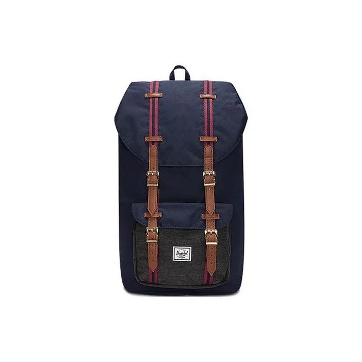 Herschel Polyester Backpack Tubas Unisex Dark Blue-0