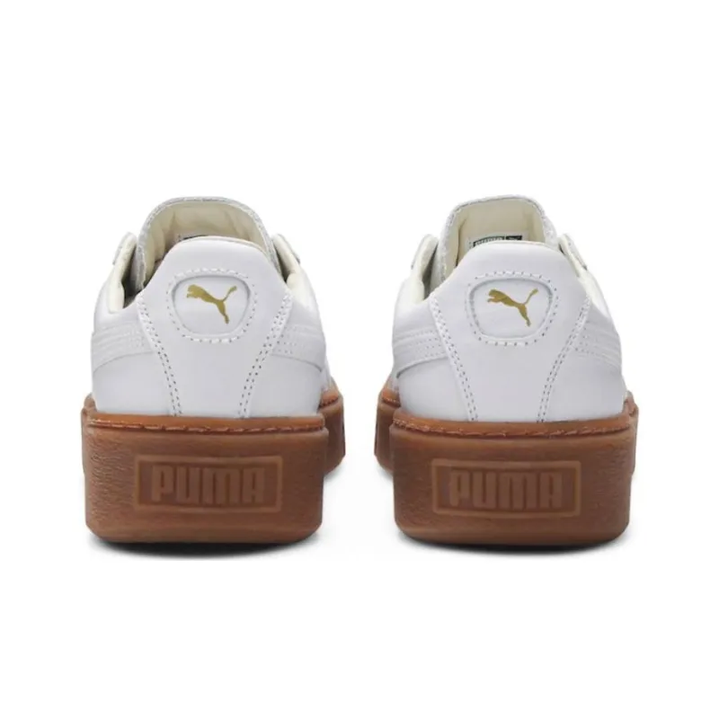 PUMA Basket Platform Core PUMA White Women's-3