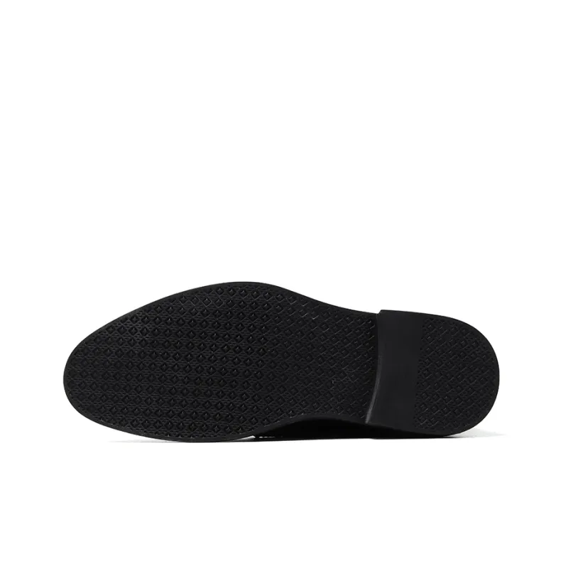 ZUWUDONG Dress Shoes Men's Black-5