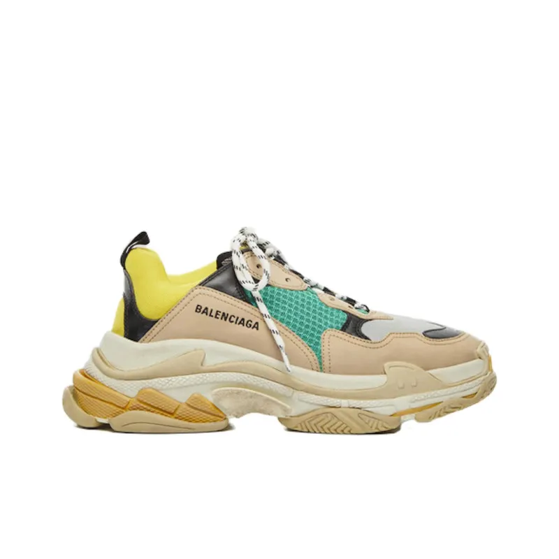 Balenciaga Triple S Neon Yellow 2018 Reissue-1