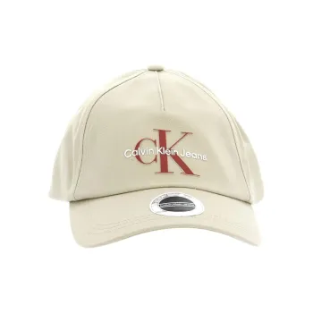 CK/Calvin Klein Cotton Baseball Caps Men's Beige