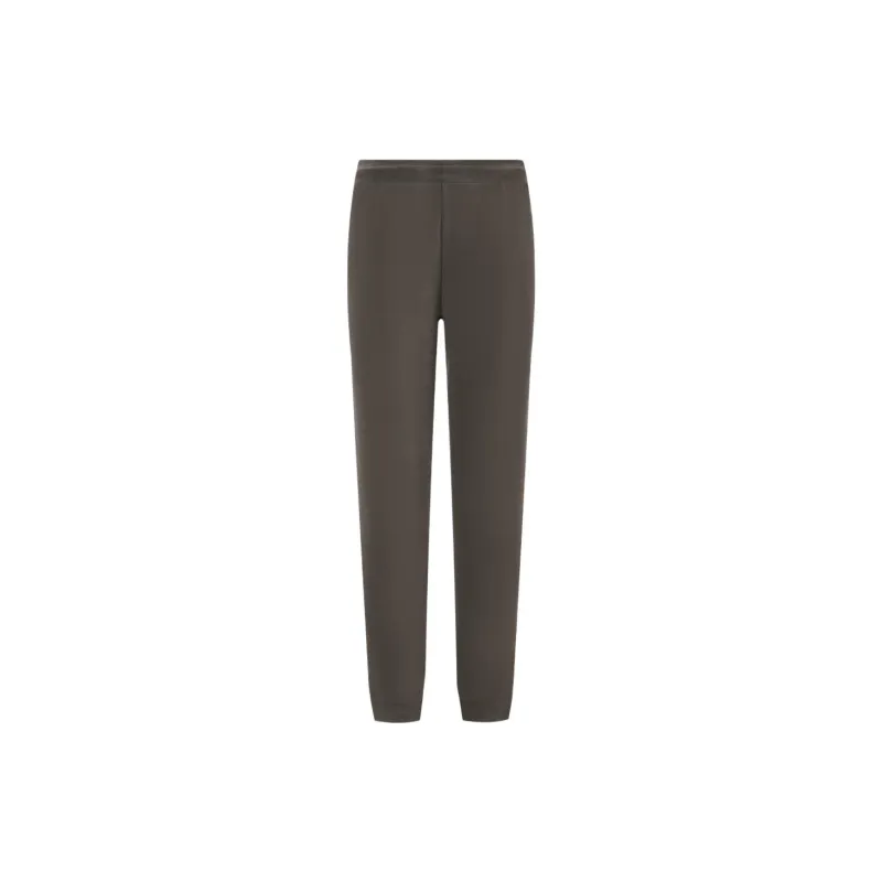 EMPORIO ARMANI EA7 FW23 Knitted Sweatpants Men's Dark Coffee-1