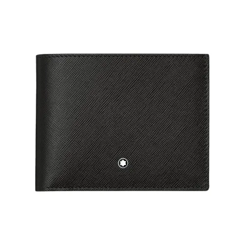 MONTBLANC Calfskin Wallet Men's Black