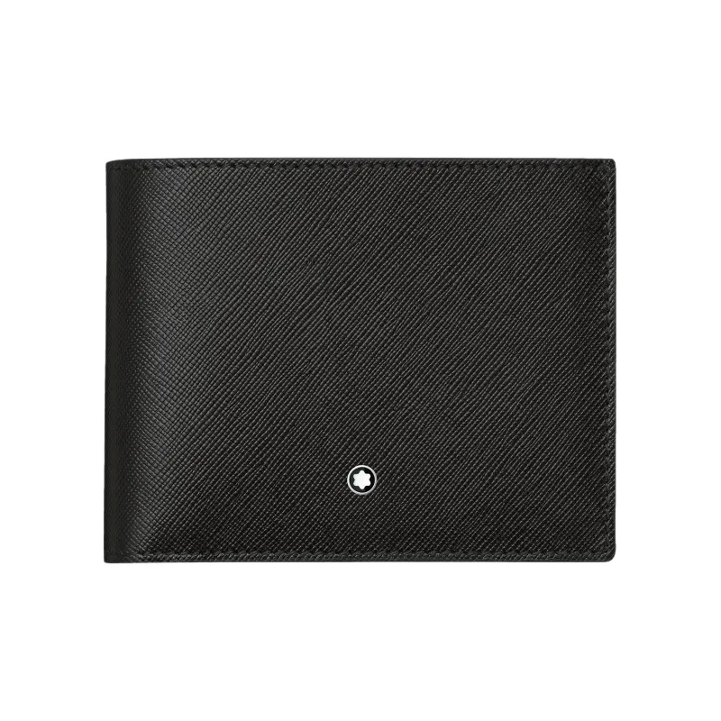 MONTBLANC Calfskin Wallet Men's Black-0