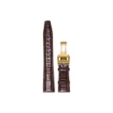 Portugal Brown-Folding Gold Buckle