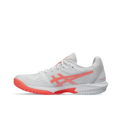 Asics Solution Speed FF 3 Tennis Shoes Women's Low-Top Red/White