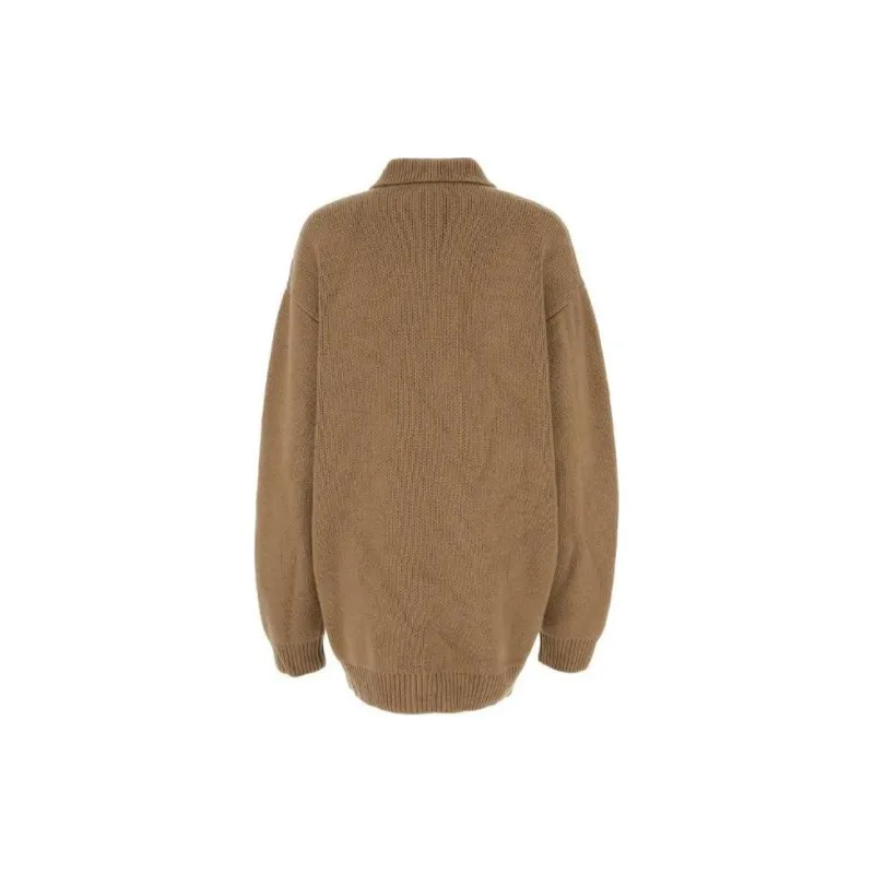 PRADA Prad Buttoned Knitted Cardigan-1
