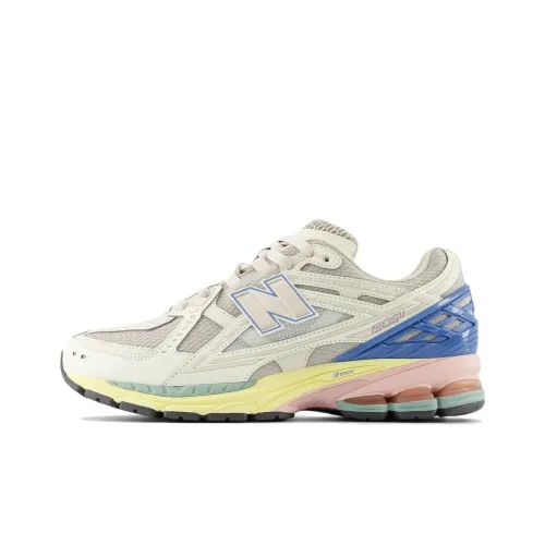 New Balance 1906U Slip-Resistant Low-Top Running Shoes Men's Beige Blue Yellow