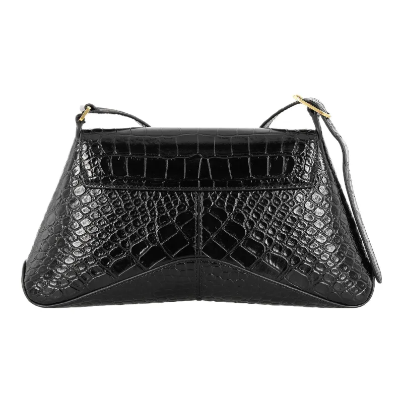 Balenciaga Bb Logo Plaque Embossed Shoulder Bag-4