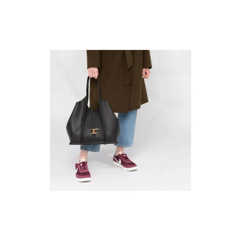TOD'S Timeless Top Handle Medium Shopping Bag-4