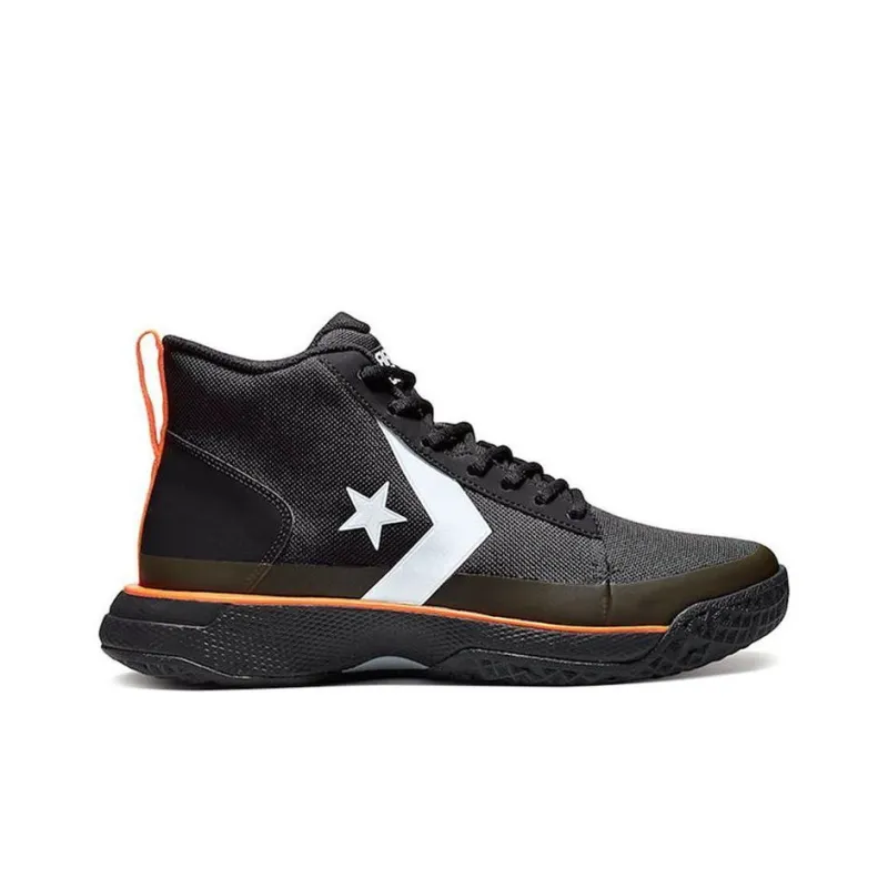 Converse Star Series Bb Mid Black Bold Mandarin-1