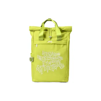 DRACONITE Polyester Students Backpack Unisex Lime Neon Green