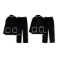 HL8929 Women's Black+HL8529 Men's Black