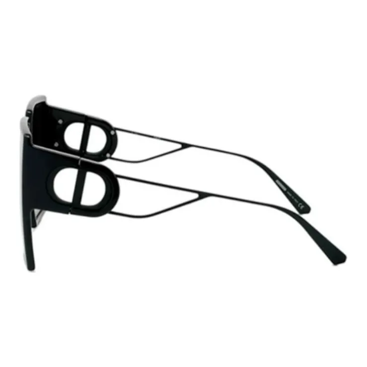 DIOR Square Sunglasses Women's Black-1