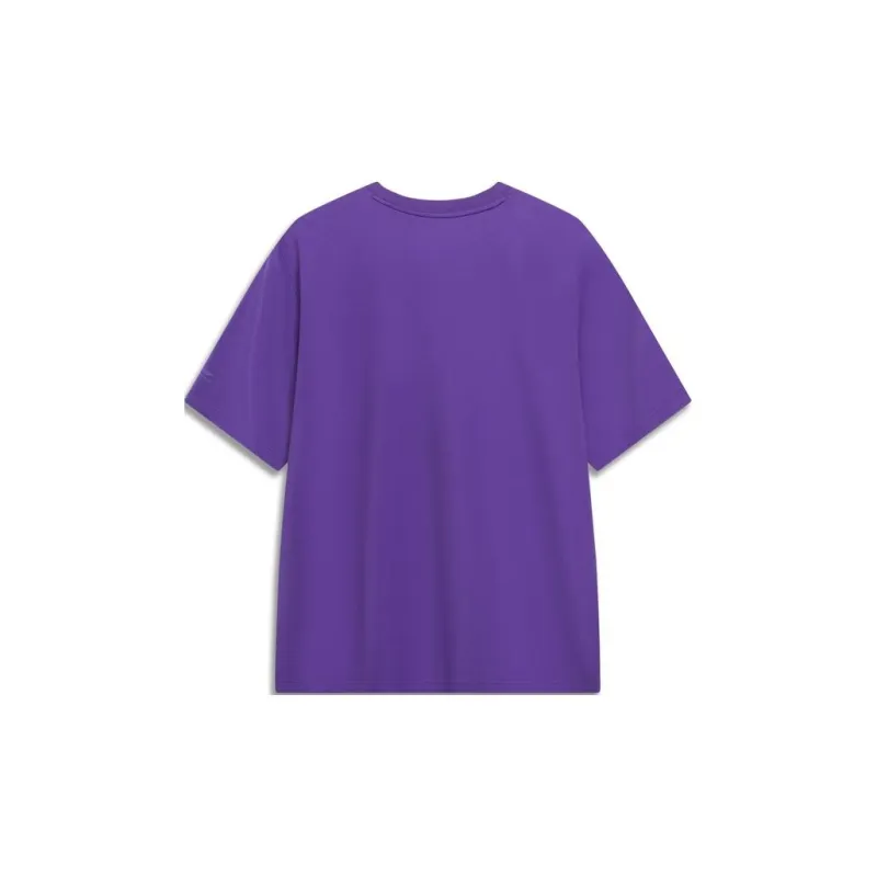 LiNing T Shirt Men's Ultraviolet-1