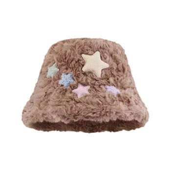 EQUIPMENTELEGANT Faux Cashmere Bucket Hats Women's