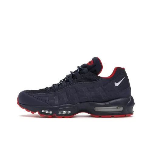 Nike Air Max 95 Midnight Navy University Red