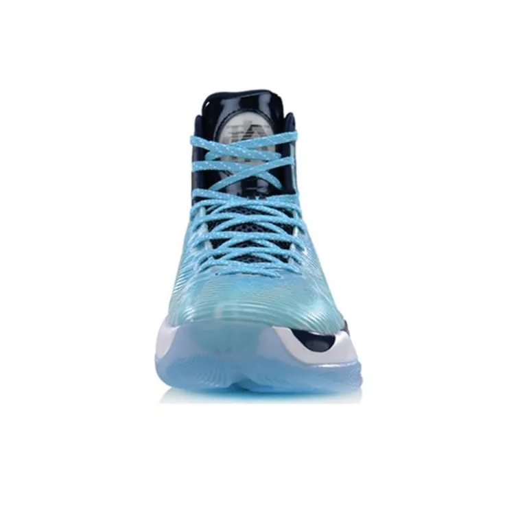 LINING YuShuai 11 Basketball Shoes Men High Top Blue-3