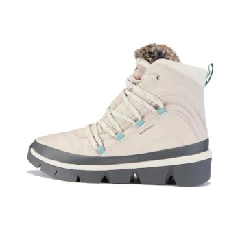 Columbia Warm And Wear-Resistant Short Snow Boots Women's Ecru