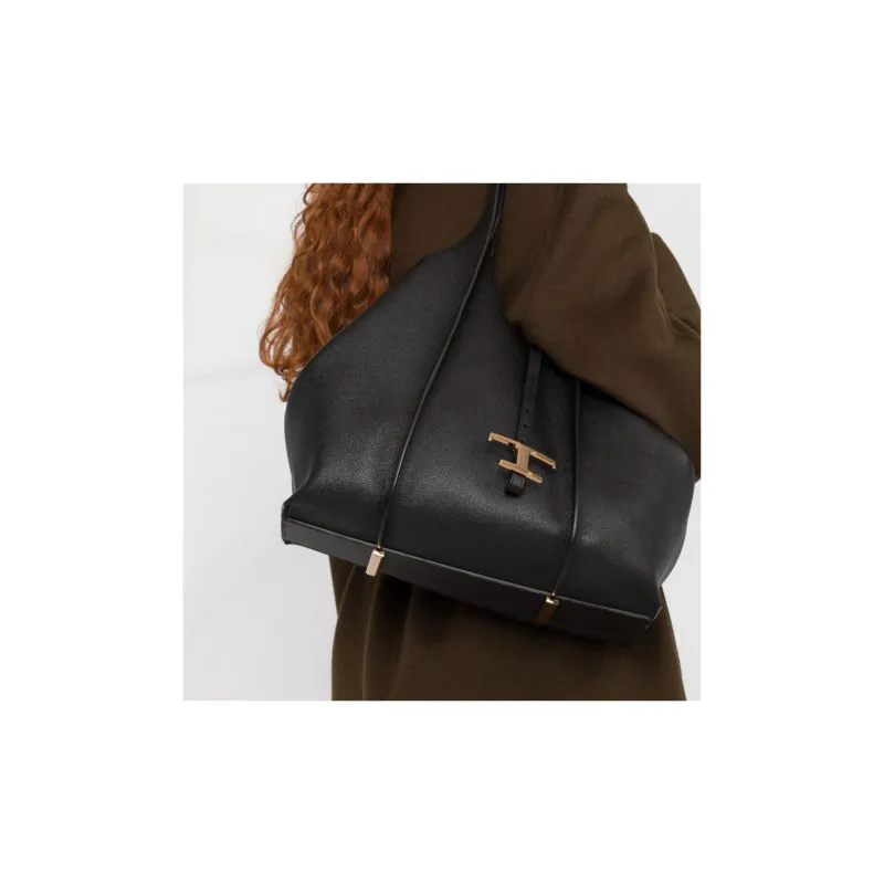 TOD'S Timeless Top Handle Medium Shopping Bag-5