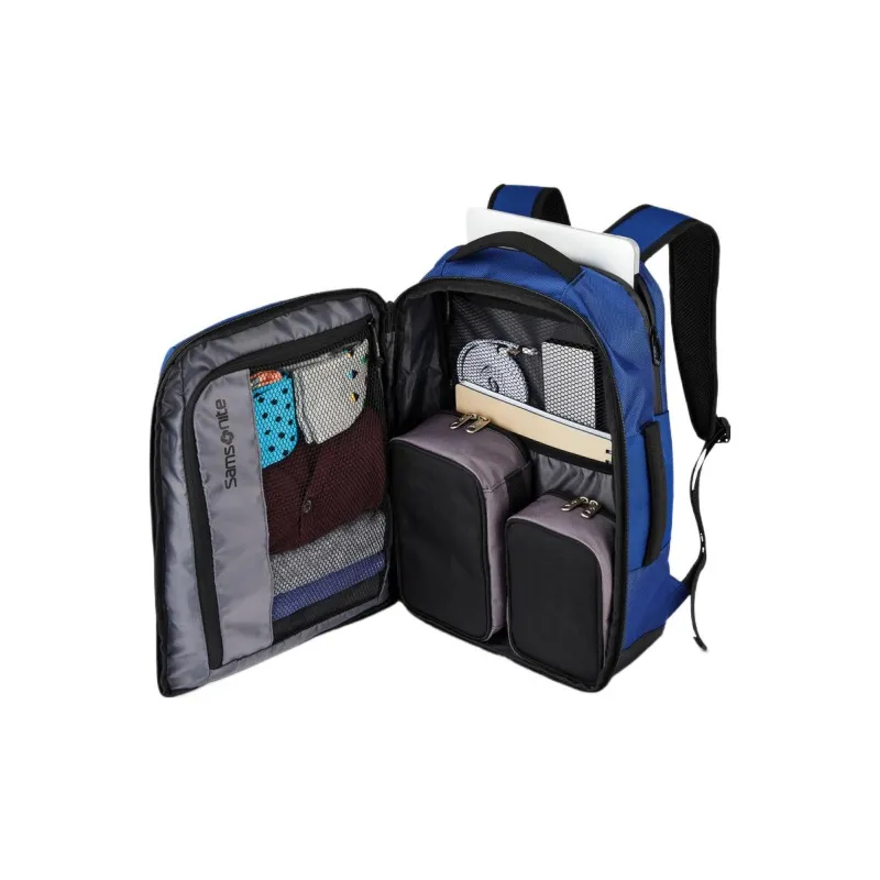 SAMSONITE Polyester Travel Bag, Laptop Bag, Backpack Men's Blue-2