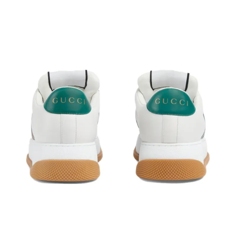 GUCCI Web Screener 'White Green Red'-3