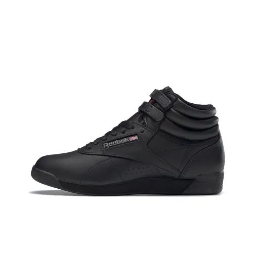 Reebok Freestyle Hi Triple Black Women's